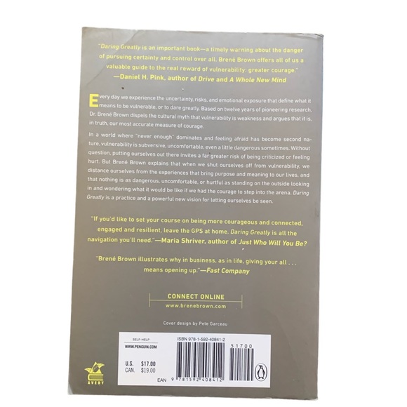 #1 New York Times best seller Daring greatly Brene brown book - Picture 2 of 2